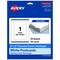 Avery Matte White Postcards, 6" x 9" Rectangle Rounded Corners